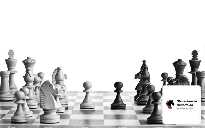 Schachbrett, Logo Steuerkanzlei