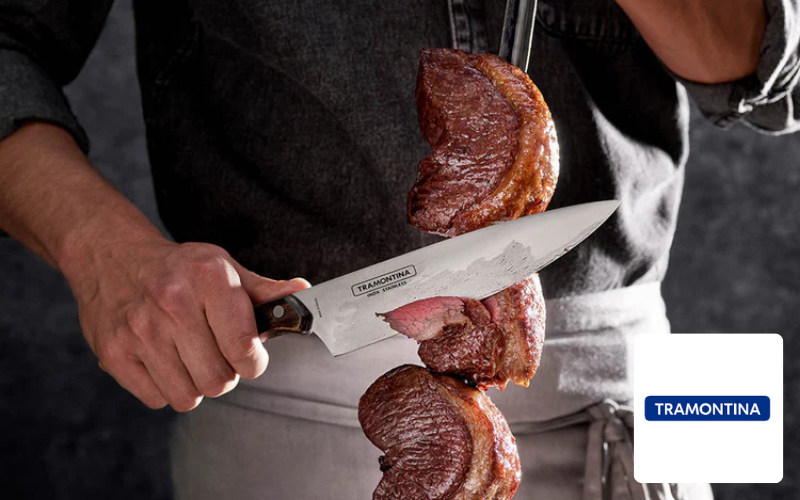 Metzger mit Fleisch, Shopify Shop